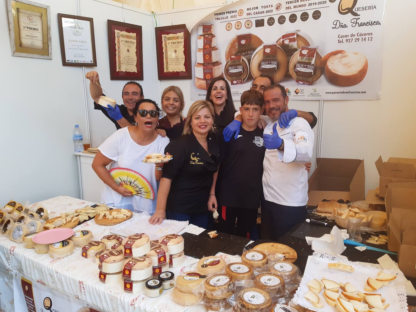 Fotos: La VI Feria Europea del Queso de Casar de Cáceres en imágenes