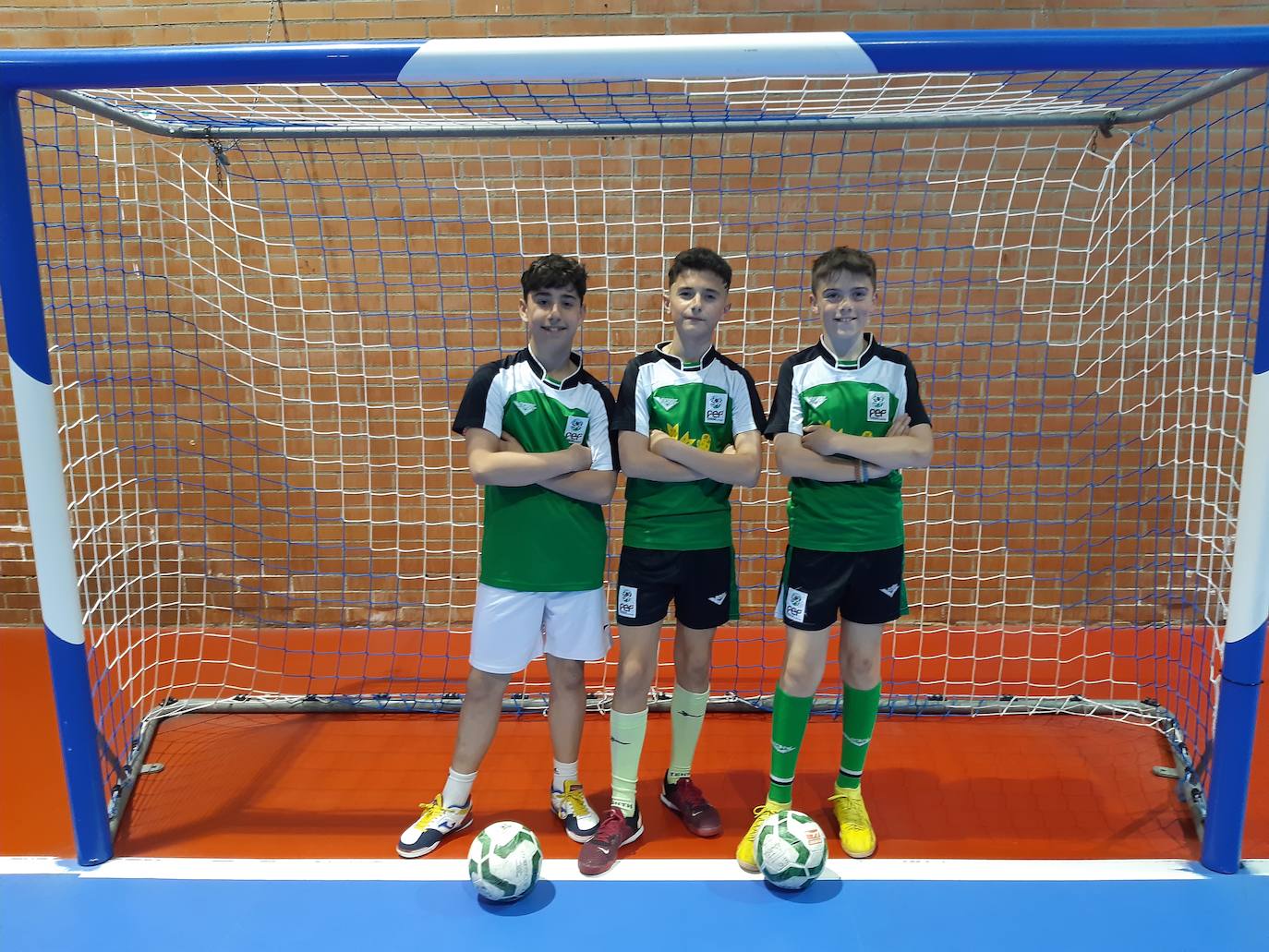 Tres integrantes de la ED Casareña son seleccionados para el Campeonato de España alevín de fútbol sala