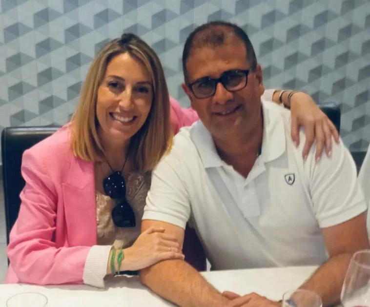 María Guardiola junto a José Lorenzo Rocha en un encuentro reciente.