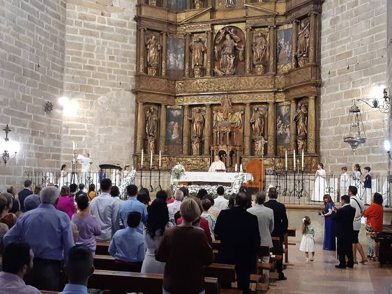 Comienzan las celebraciones de la Primera Comunión en la localidad