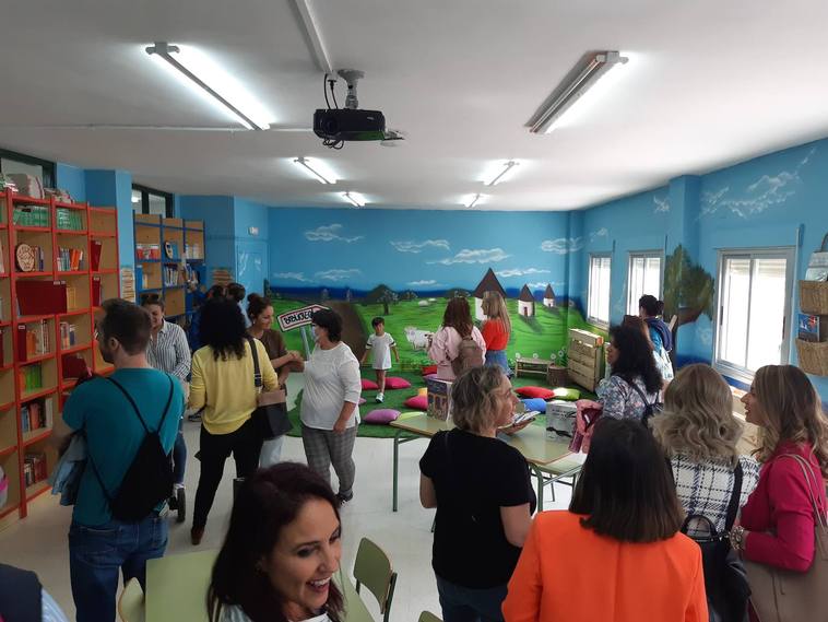El colegio León Leal inaugura las bibliotecas de Infantil y Primaria