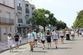 268 personas forman parte de la I Carrera del pijama contra el cáncer infantil