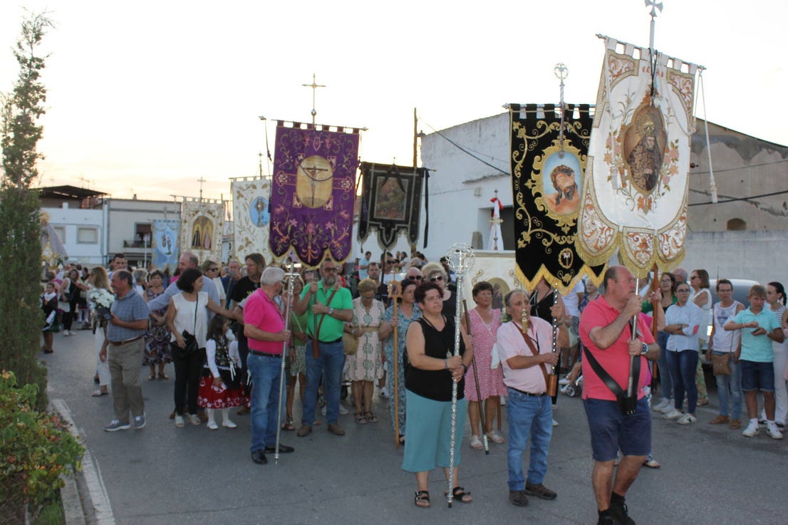 Así han vivido los casareños el recibimiento a la Virgen
