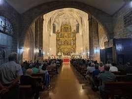 La Virgen del Prado, muy arropada durante su estancia en la parroquia