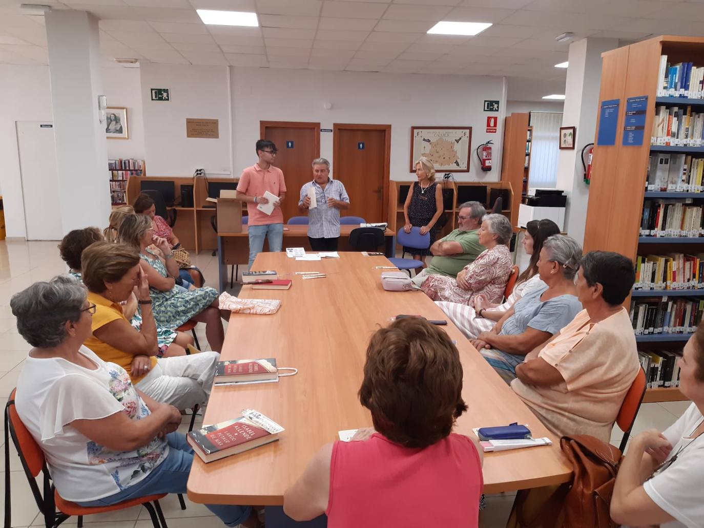 El club de lectura local cumple ya 16 años