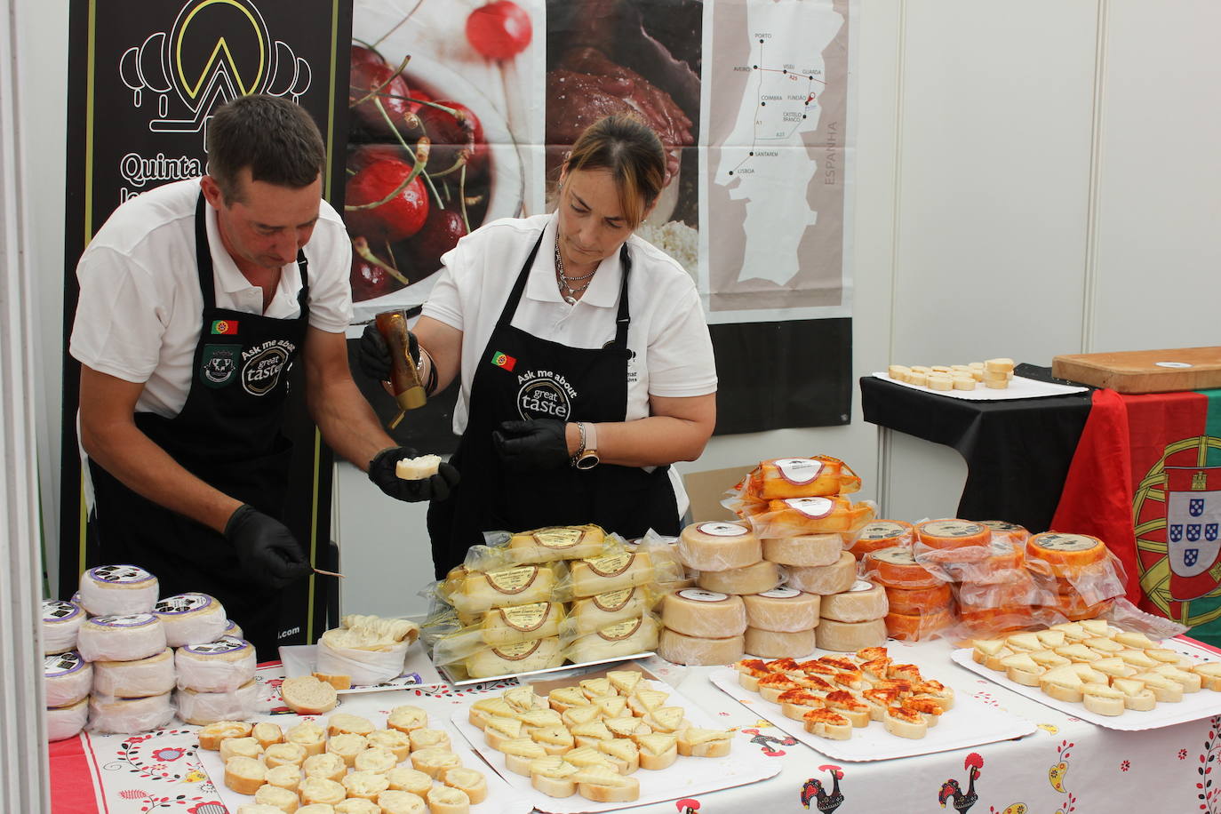 Degustaciones, catas, talleres, visita al Museo Torta del Casar y música, propuestas para el tercer día de la Feria Europea del Queso