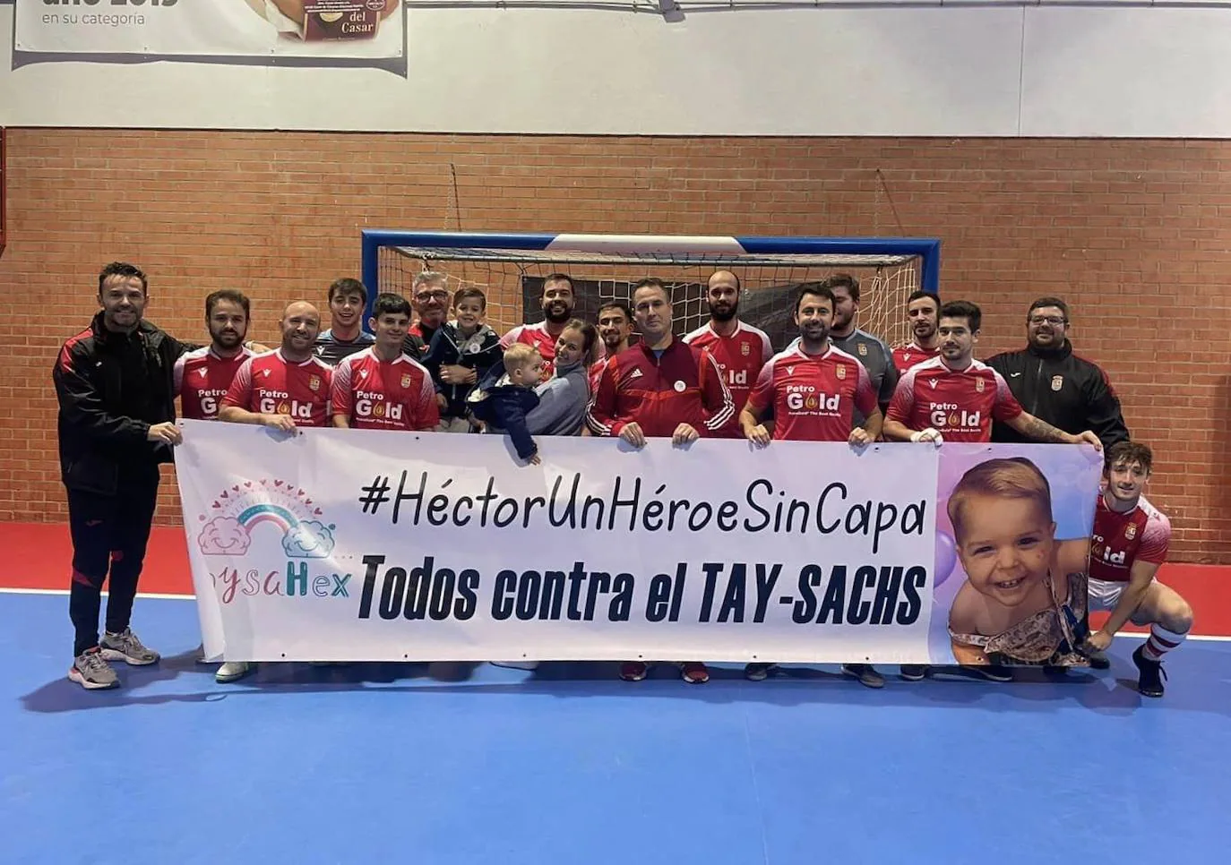 Doce equipos participarán en la I Kids League de fútbol sala, que ayudará a investigar la enfermedad de Héctor Rincón