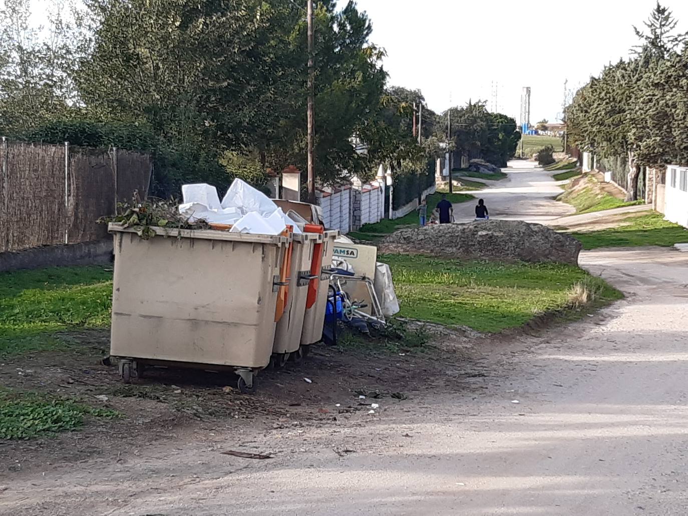 Los contenedores de la periferia del municipio serán retirados el día 23