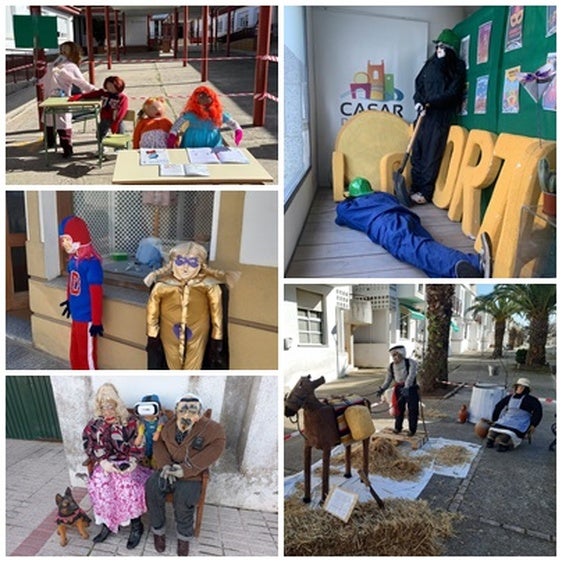 Los bujacos se apoderan de las calles de Casar de Cáceres