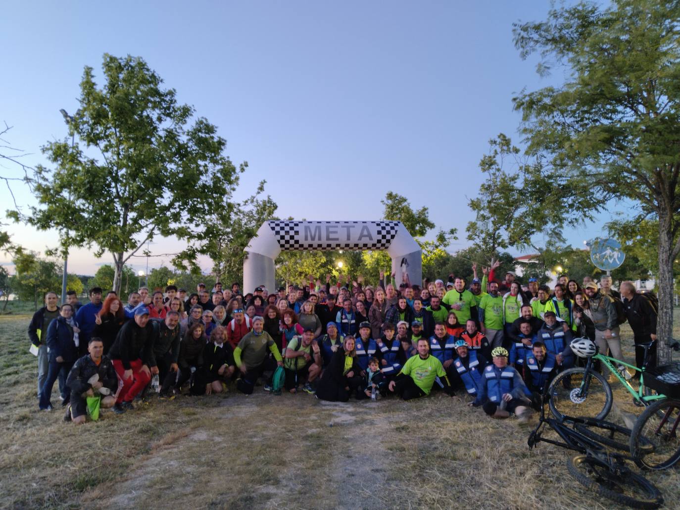 Así ha vivido Casar de Cáceres sus 12 horas solidarias 'Kilómetros por la investigación'