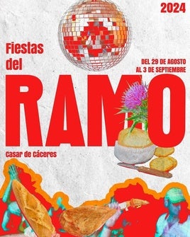 Cartel anunciador de las fiestas de la categoría adulta.