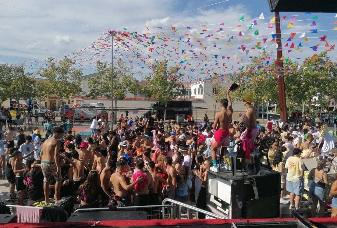 Los casareños exprimen al máximo las fiestas de día