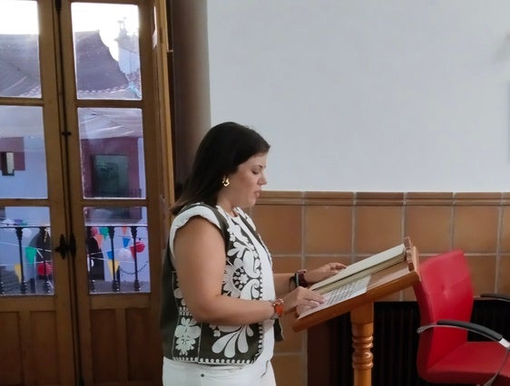 María Andrada Campón toma posesión como concejala del PSOE