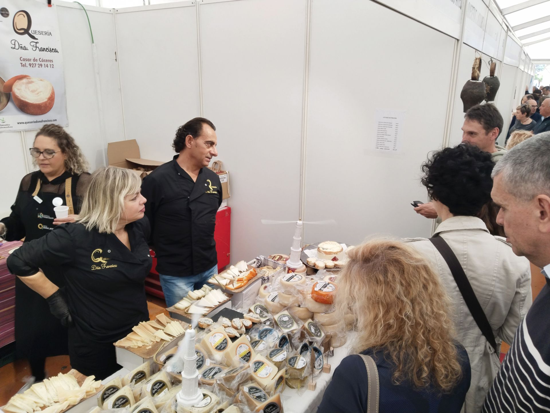 La Feria Europea del Queso echa el cierre a tres días intensos de degustaciones y actividades