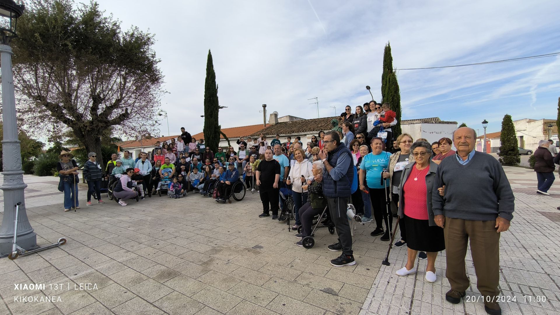 La X Ruta solidaria de Adiscasar se celebra con cerca de 550 inscritos y bate su récord de participación