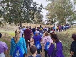 La X Ruta solidaria de Adiscasar se celebra con cerca de 550 inscritos y bate su récord de participación