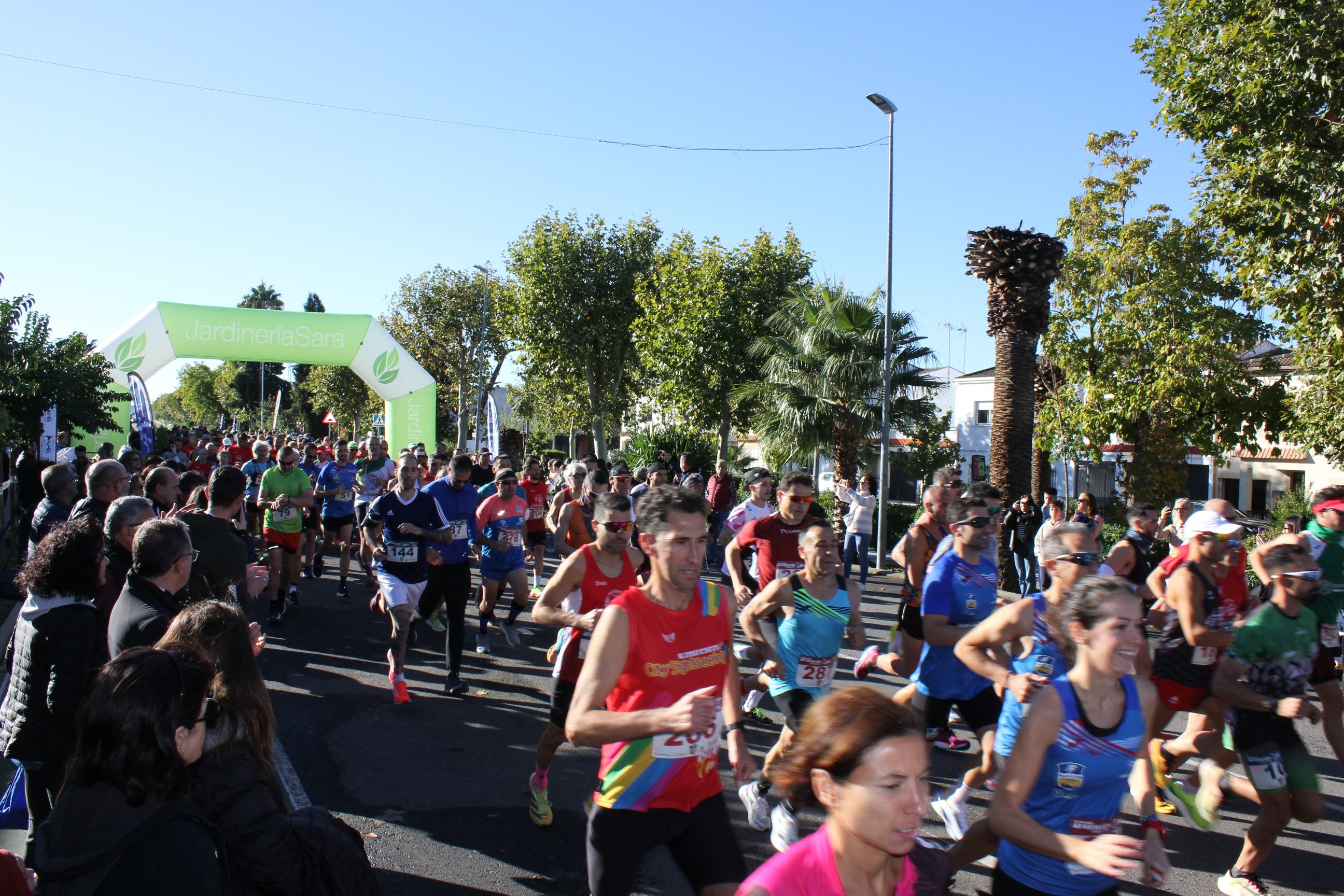 Algunos de los momentos vividos hoy en la III Media Maratón y 10K Torta del Casar