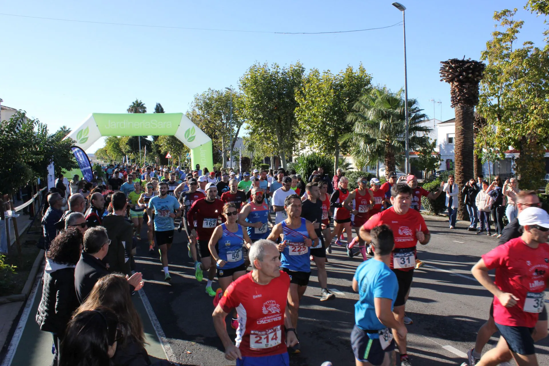 Día grande de atletismo en Casar de Cáceres