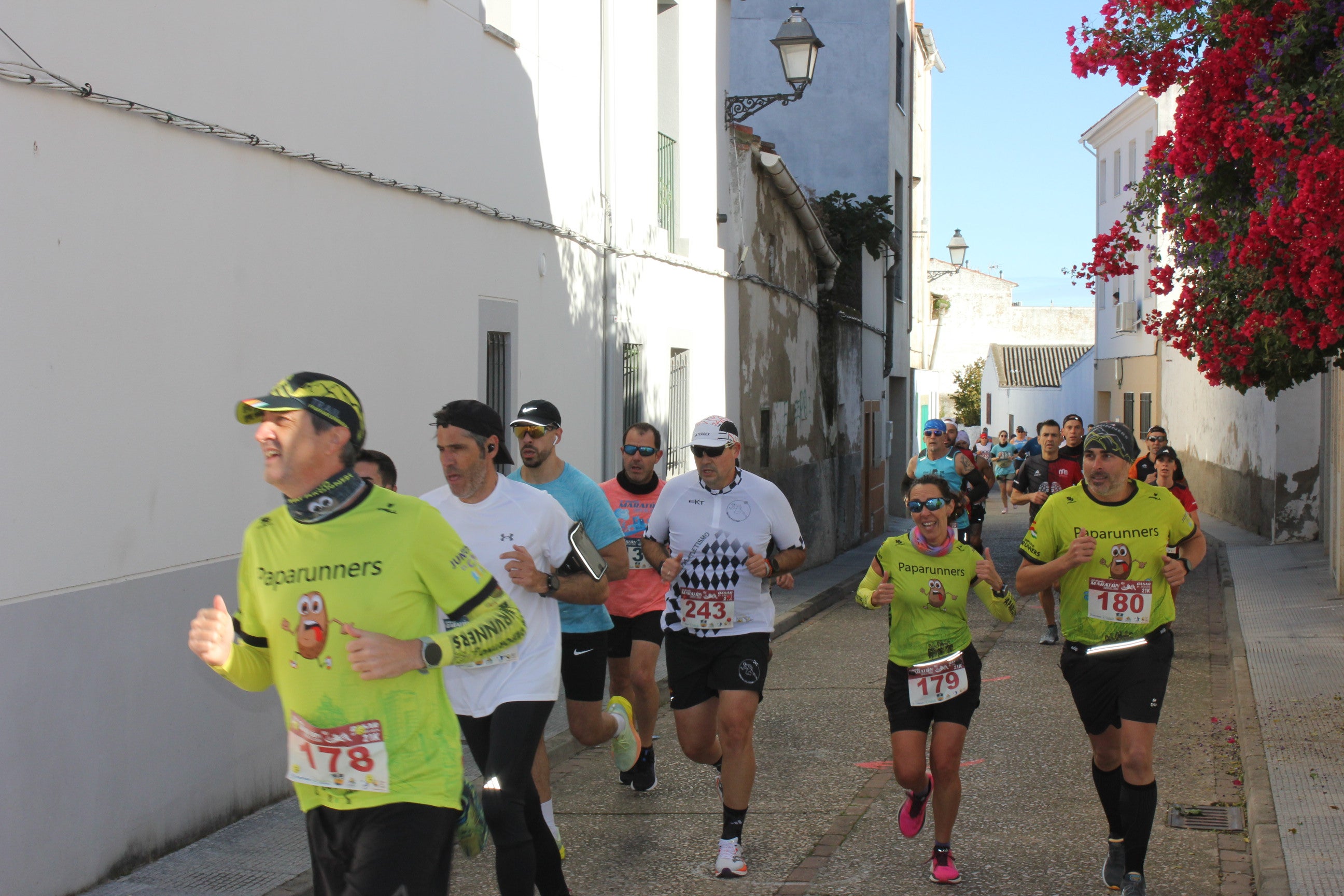 Algunos de los momentos vividos hoy en la III Media Maratón y 10K Torta del Casar