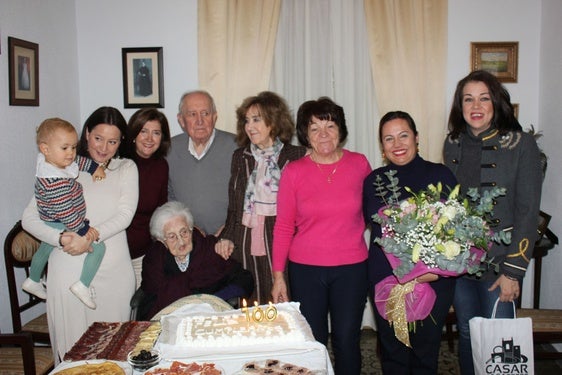 El gran regalo que la vida le ha dado a Gabina, cumplir hoy 100 años