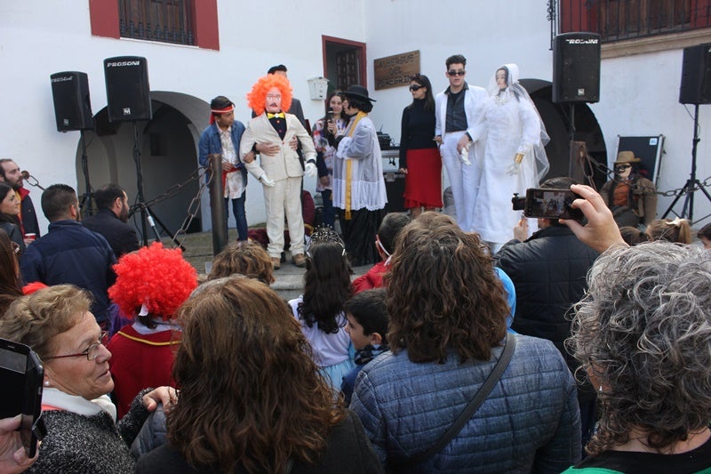 Boda de los bujacos el pasado domingo. 