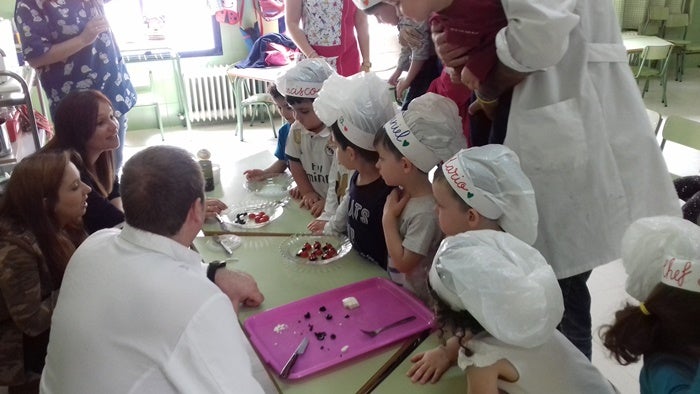 Chefs por un día en la escuela infantil