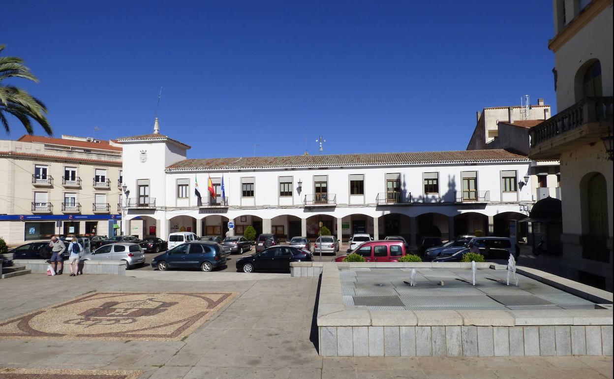 Plaza de España de Castuera 