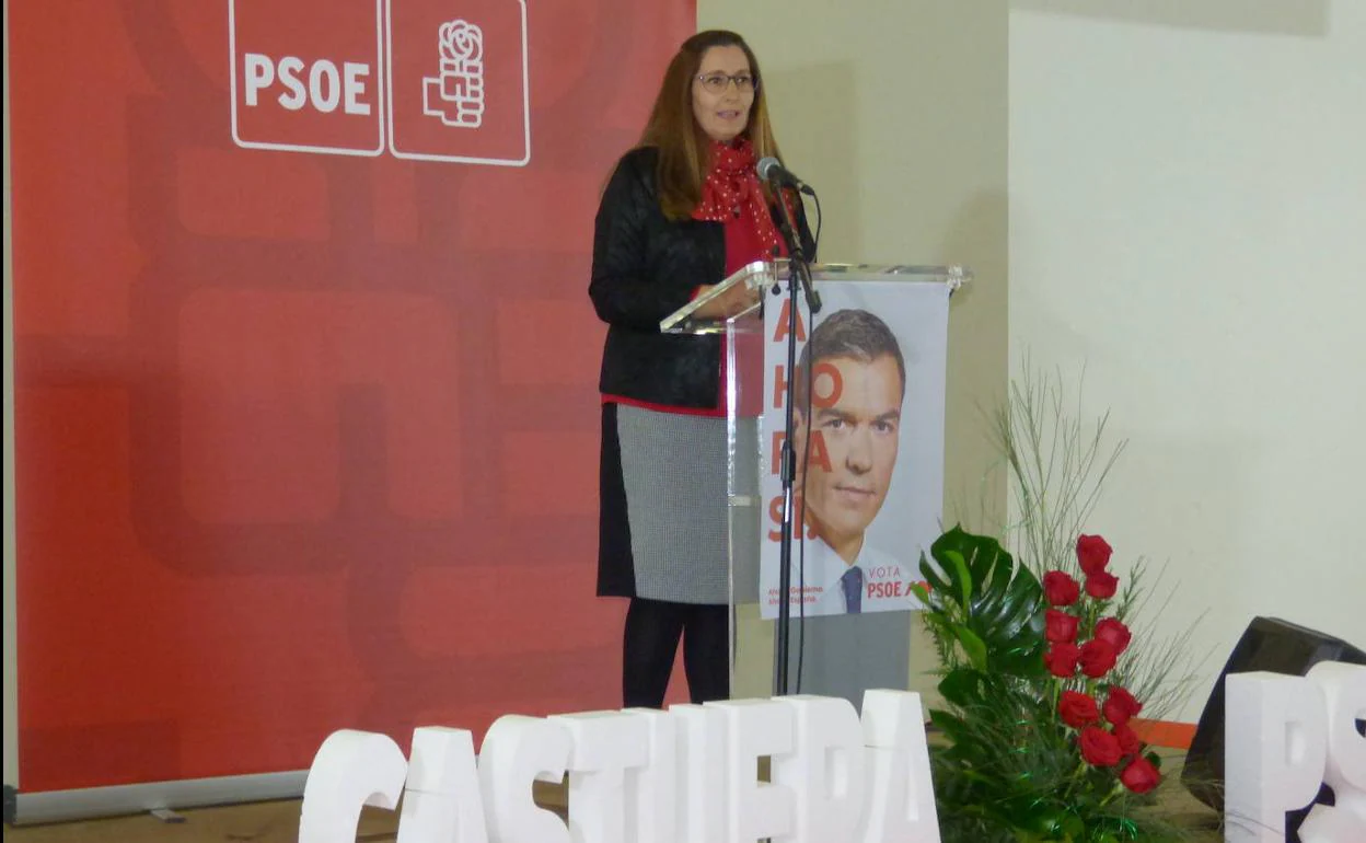 Acto del PSOE en Castuera 