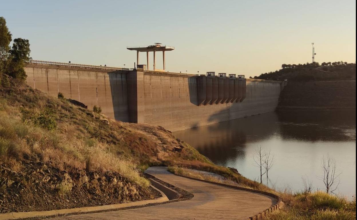 Presa de La Serena 7 junio 2021 