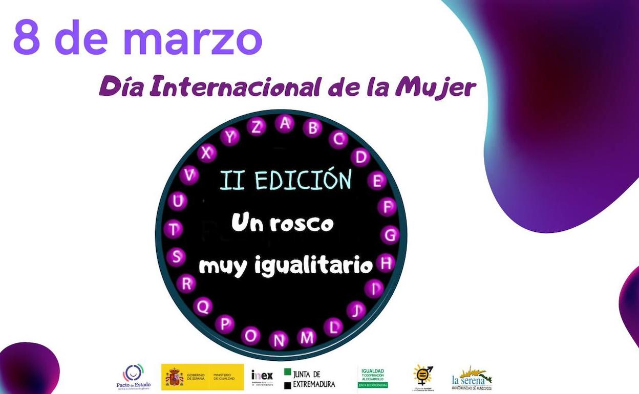8 de marzo, concurso 'Un rosco muy igualitario' 
