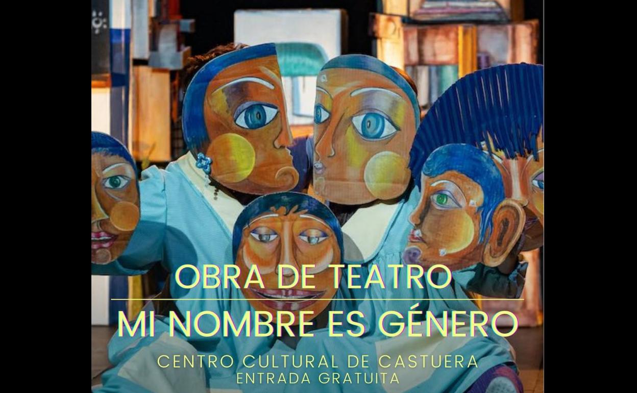 Samarkanda Teatro presenta en Casturea este viernes la obra 'Mi nombre es Género'