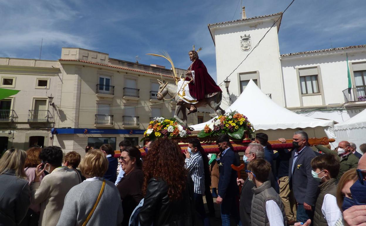 La procesión de 'La borriquita' inaugura los desfiles procesionales de la Semana Santa