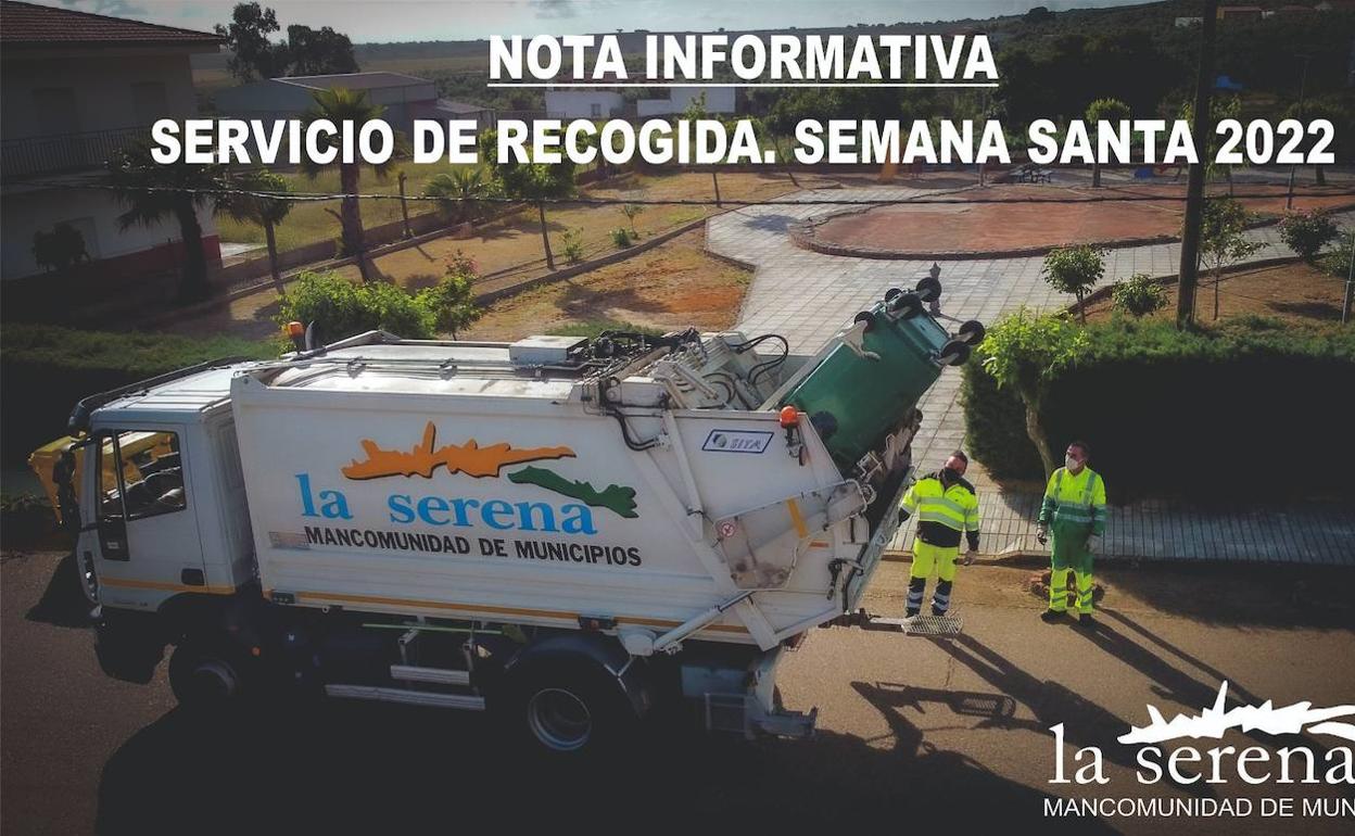 Mancomunidad de La Serena. Recogida residuos