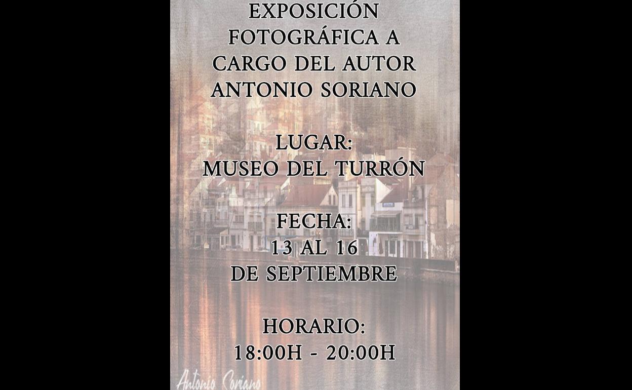 Exposición fotográfica de Antonio Soriano en el Museo del Turrón