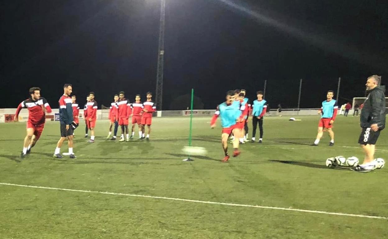 Entrenamiento del CD Castuera-Subastacar