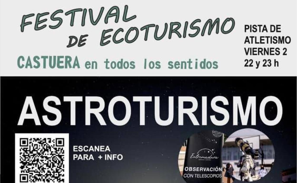 Cartel anunciador de la actividad. 