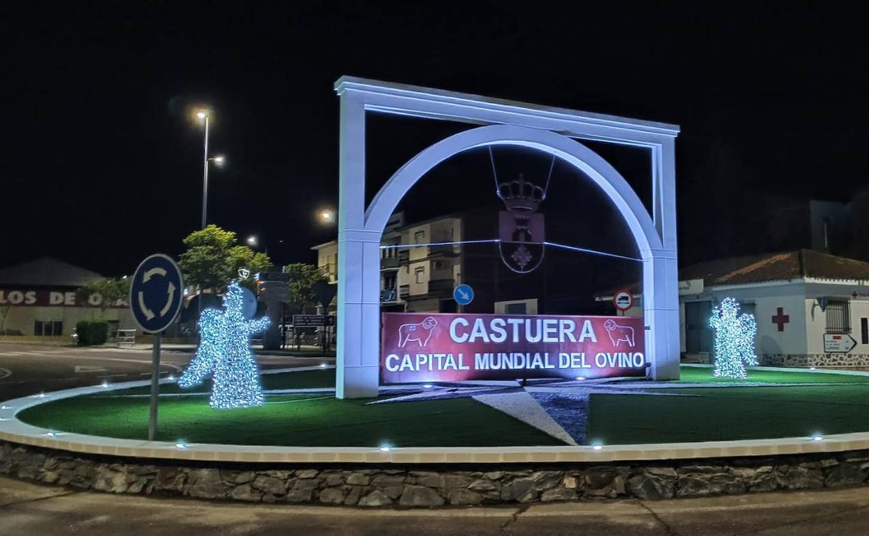 Aspecto de la nueva rotonda 