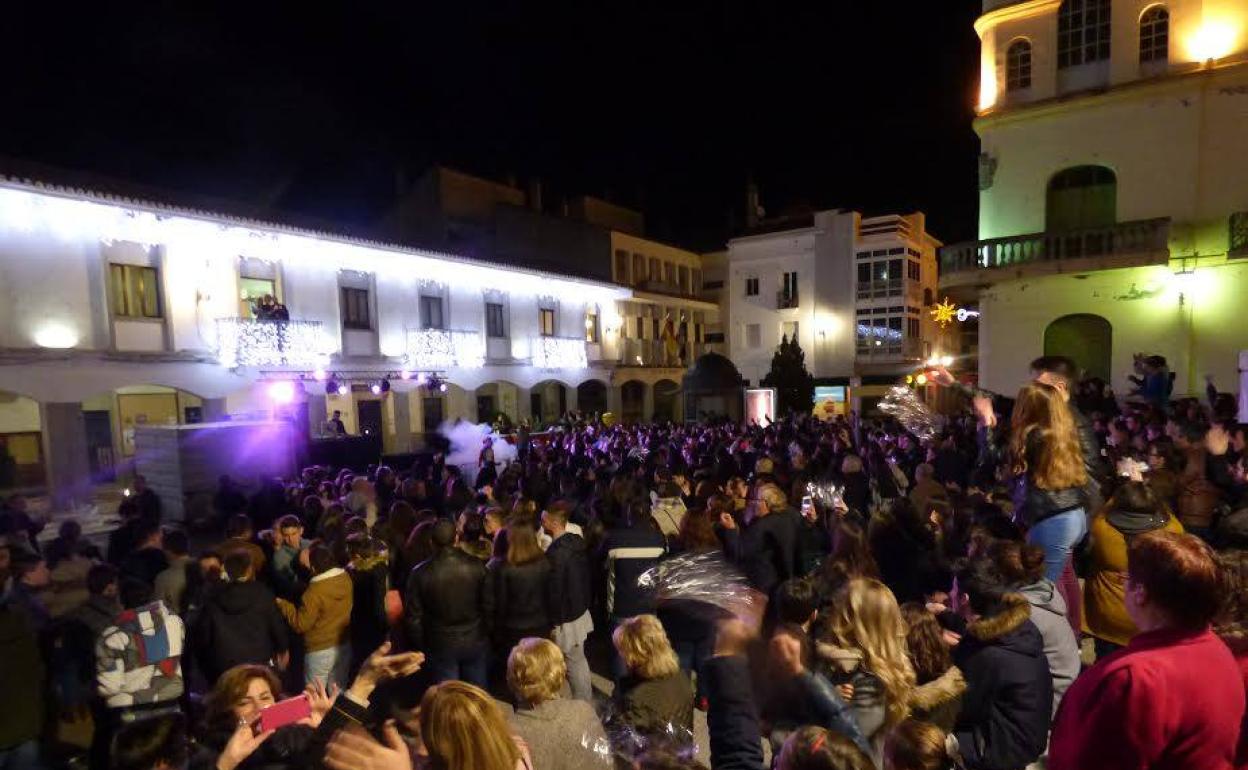 Primera fiesta de Precampanadas en el año 2017. 