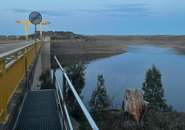 Los embalses de La Serena y Zújar mantienen el mismo nivel que hace 7 días