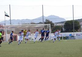 Imagen de un partido del CD Castuera-Subastacar en el Manuel Ruiz.