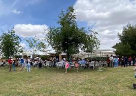 Recinto romero de San Isidro.