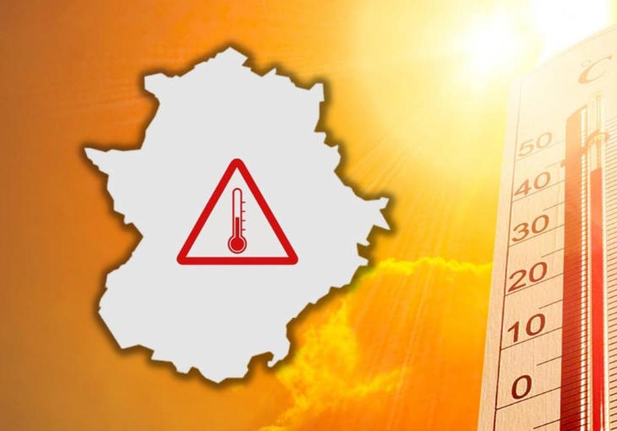 La comarca de La Serena estará mañana domingo en alerta naranja por altas temperaturas