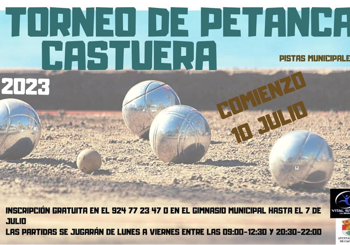 Abiertas las inscripciones para el Torneo de Petanca de Verano 2023