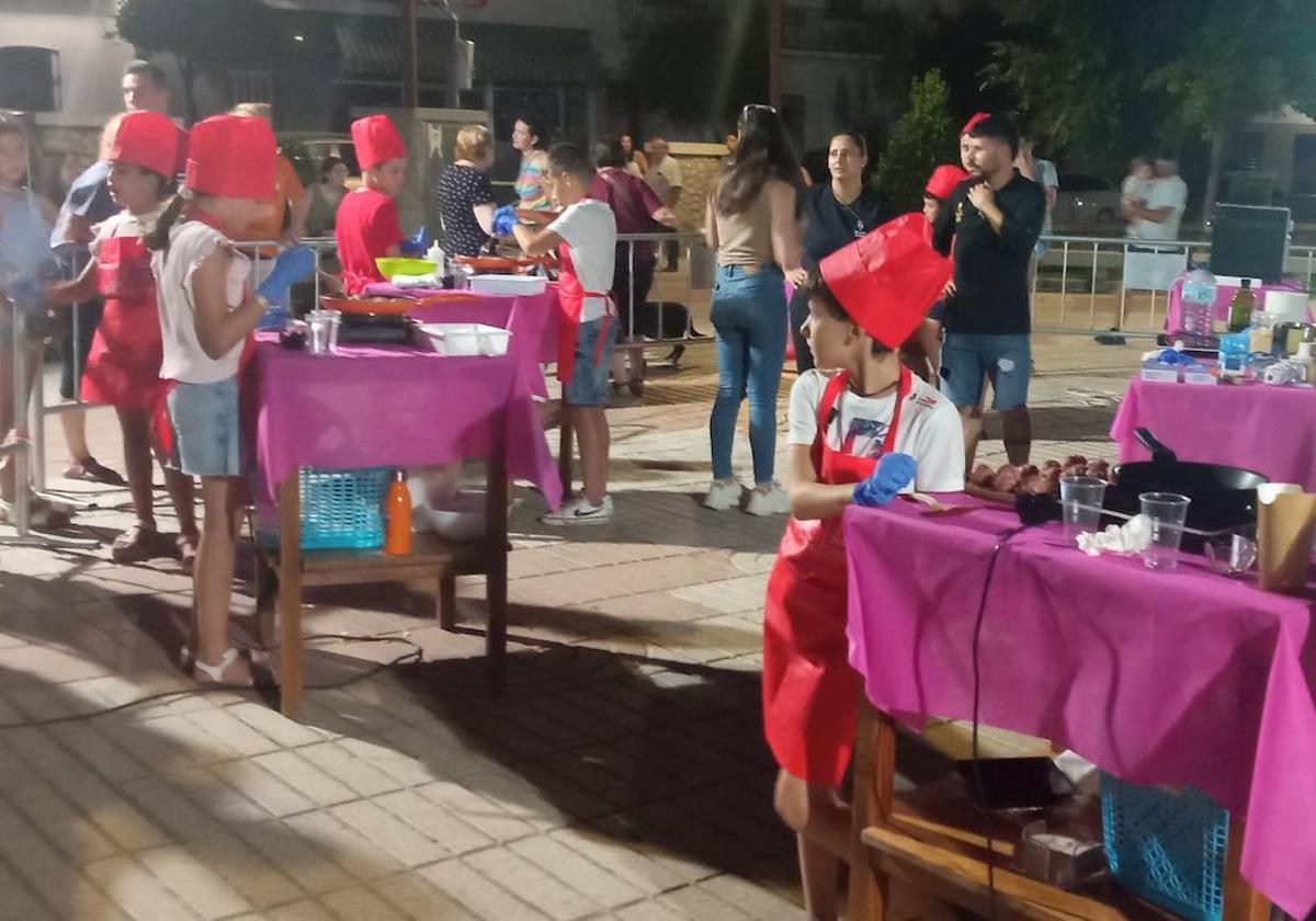 El concurso infantil de cocina 'Zagal Chef Corderex 2023' celebró la ronda inicial