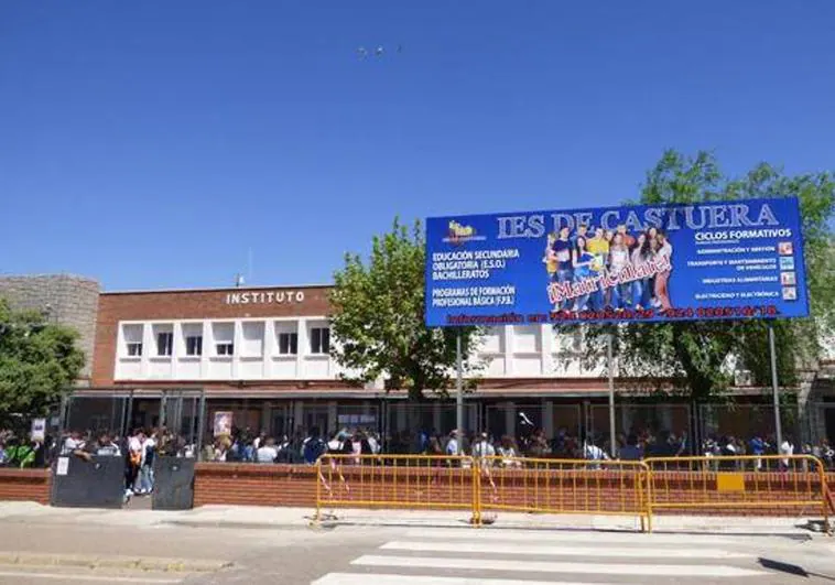 Edificio Extremadura del Instituto de Enseñanza Secundaria IES Castuera