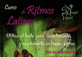 Curso de ritmos latinos en el Centro Cultural de Castuera.