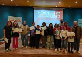 Imagen de la entrega de premios.