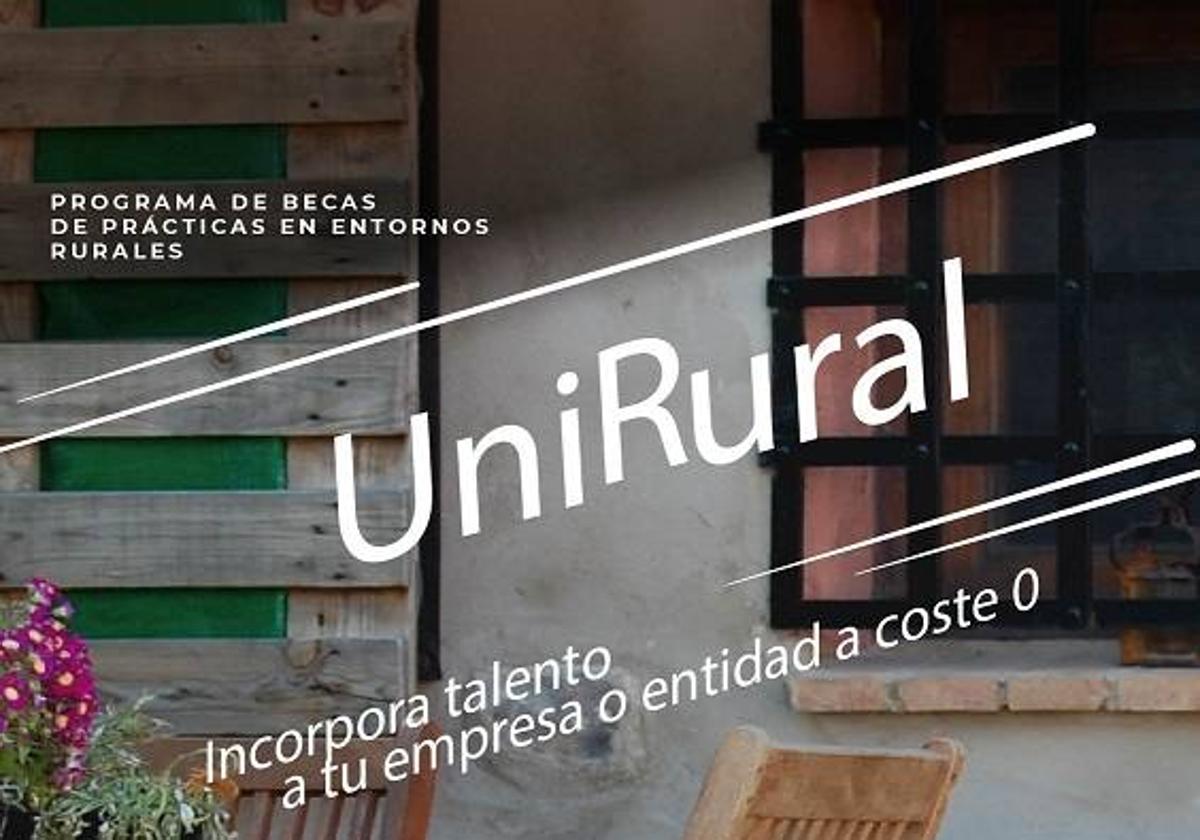 Diputación abre el plazo de inscripción del programa de becas 'Practicas UniRural 2023'