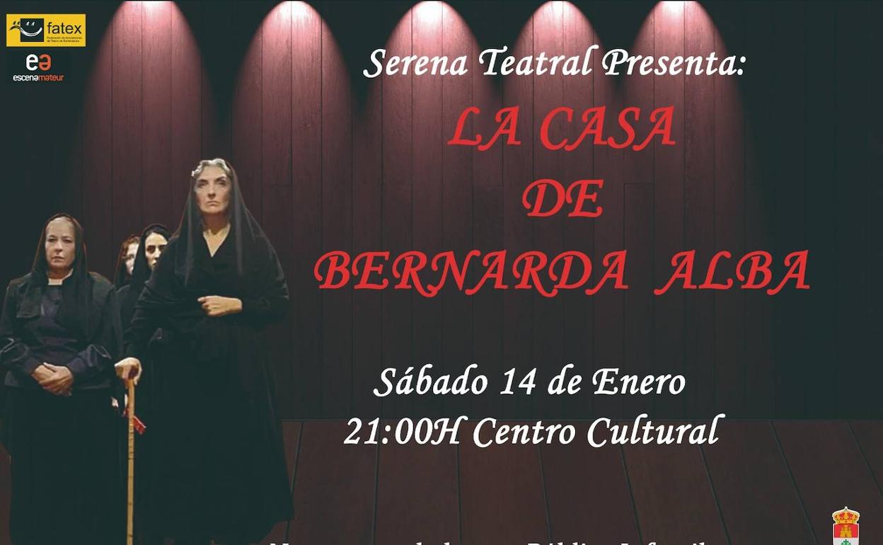Cartel anunciador de la representación. 
