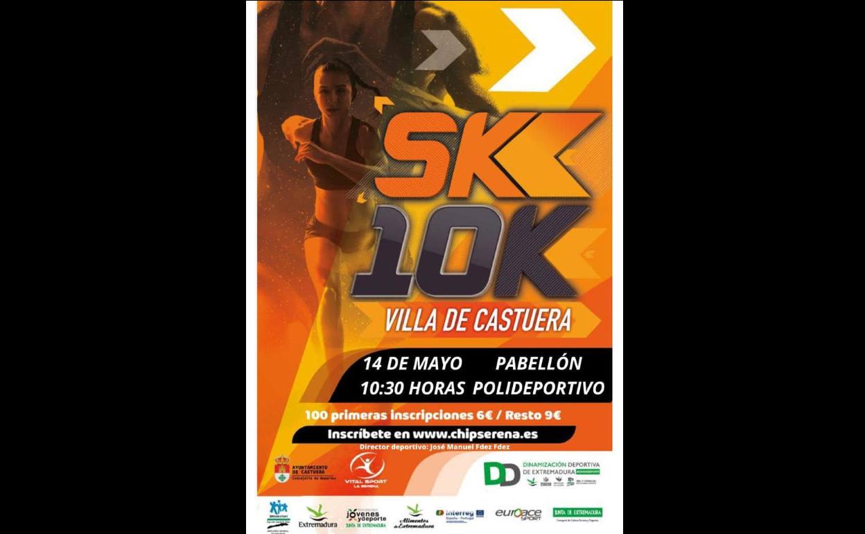 Abierto el plazo de inscripción para la 5K y 10K «Villa de Castuera» 2023